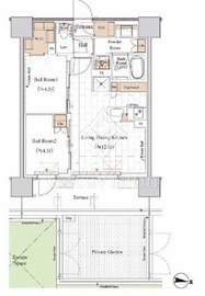 ブランシエスタ木場 103 間取り図