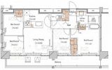 ブランシエスタ木場 410 間取り図