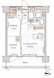ブランシエスタ木場 603 間取り図
