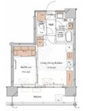 ブランシエスタ木場 613 間取り図
