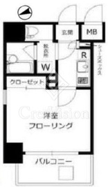 マークプレイス麻布十番 5階 間取り図