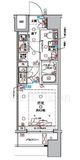 ラクラス横浜 907 間取り図