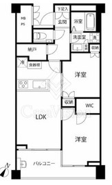 フィールド川和 201 間取り図