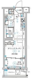 RELUXIA武蔵中原 (リルシア武蔵中原) 2階 間取り図