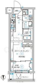 RELUXIA武蔵中原 (リルシア武蔵中原) 2階 間取り図