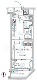 RELUXIA武蔵中原 (リルシア武蔵中原) 2階 間取り図