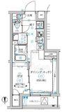 RELUXIA武蔵中原 (リルシア武蔵中原) 2階 間取り図