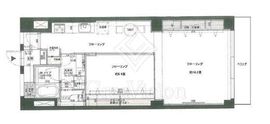 秀和六本木レジデンス 5階 間取り図
