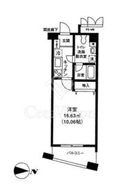 グランドゥール日吉 101 間取り図