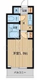 ザ・パーククロス市ヶ谷 311 間取り図