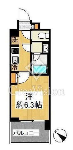 プロスタイルウェルス横浜天王町SHOKEN Residence 1階 間取り図