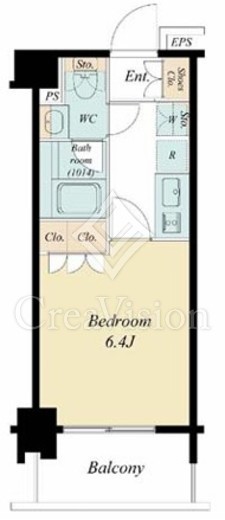 ブランシエスタ浦安 309 間取り図