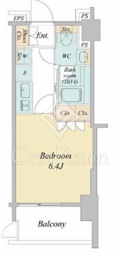 ブランシエスタ浦安 624 間取り図
