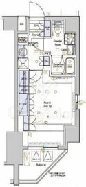 シーフォルム森下 6階 間取り図