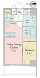 LIME RESIDENCE KAWAGUCHI EAST 612 間取り図