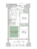 シティハウス横浜 15階 間取り図