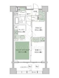 シティハウス横浜 15階 間取り図