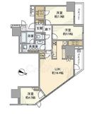 ブランズ横浜 12階 間取り図
