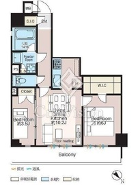 CREATIF三軒茶屋 401 間取り図