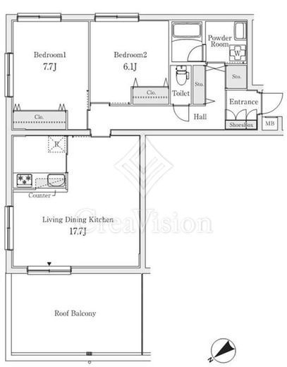 S.E.S 502 間取り図