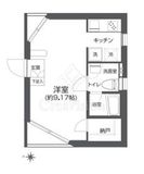 プラティーク白金 202 間取り図