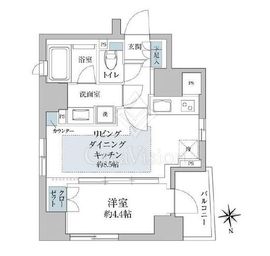 オープンレジデンシア目白アベニュー 7階 間取り図