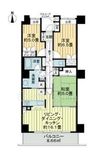 横浜ヘリオスタワー 7階 間取り図