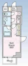 S-RESIDENCE板橋大山clair (エスレジデンス板橋大山クレア) 416 間取り図
