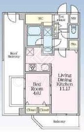 S-RESIDENCE板橋大山clair (エスレジデンス板橋大山クレア) 601 間取り図