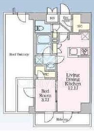 S-RESIDENCE板橋大山clair (エスレジデンス板橋大山クレア) 417 間取り図