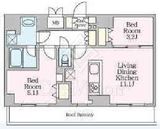 S-RESIDENCE板橋大山clair (エスレジデンス板橋大山クレア) 704 間取り図