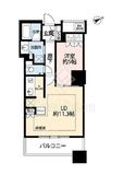 ザ・パークハウス西新宿タワー60 35階 間取り図