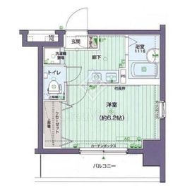 メインステージ門前仲町 9階 間取り図