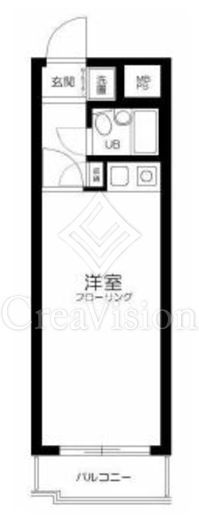 ロイヤルパレス原宿 2階 間取り図