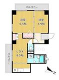 代々木伊藤ローヤルコーポ 4階 間取り図