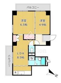 代々木伊藤ローヤルコーポ 4階 間取り図
