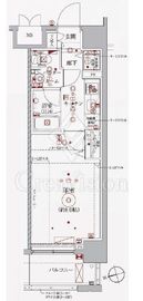 レアライズ浅草3 4階 間取り図