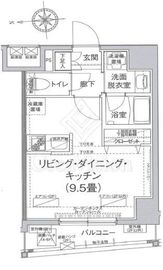 アイルイムーブル浅草 7階 間取り図