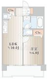 パラスト上目黒 13階 間取り図