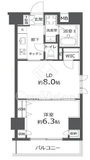 日神デュオステージ浅草松が谷 8階 間取り図