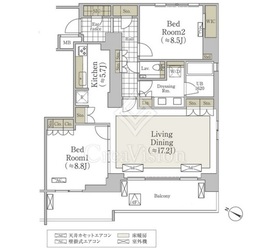S.CLASSE松濤 (エスクラッセ松濤) 403 間取り図