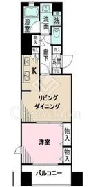 パークウェル秋葉原 5階 間取り図