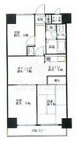 中銀第2東上野マンシオン 7階 間取り図