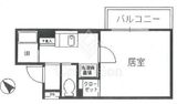 スカイコート日本橋第2 4階 間取り図