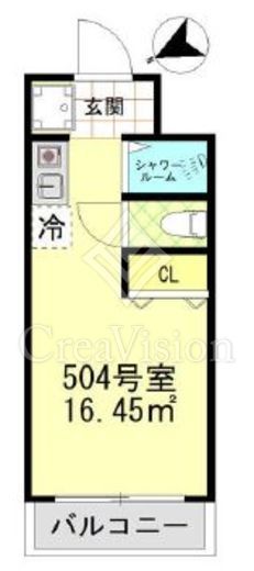 日本橋ロイヤルプラザ 5階 間取り図