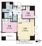ルジェンテ板橋 14階 間取り図