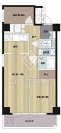 中銀日本橋浜町マンシオン 3階 間取り図