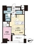 ルジェンテ板橋 14階 間取り図