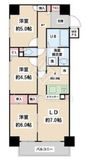 セザールスカイタワー銀座東 7階 間取り図