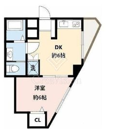 ビュラ田園調布 4階 間取り図